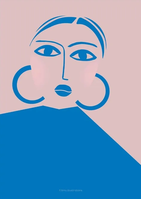 Blue Woman