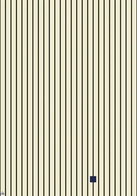 Blue Square Black Line