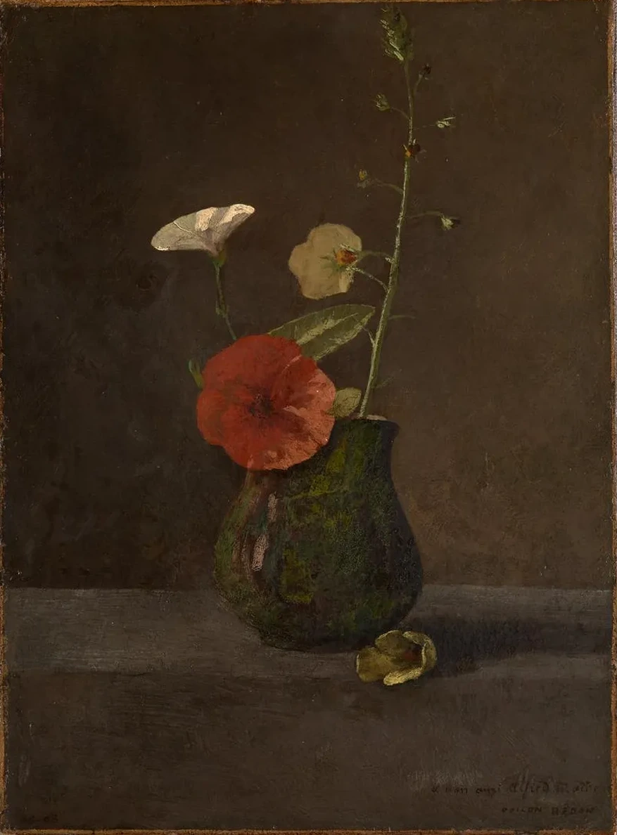 Blumenstilleben IM Gr Nen Krug