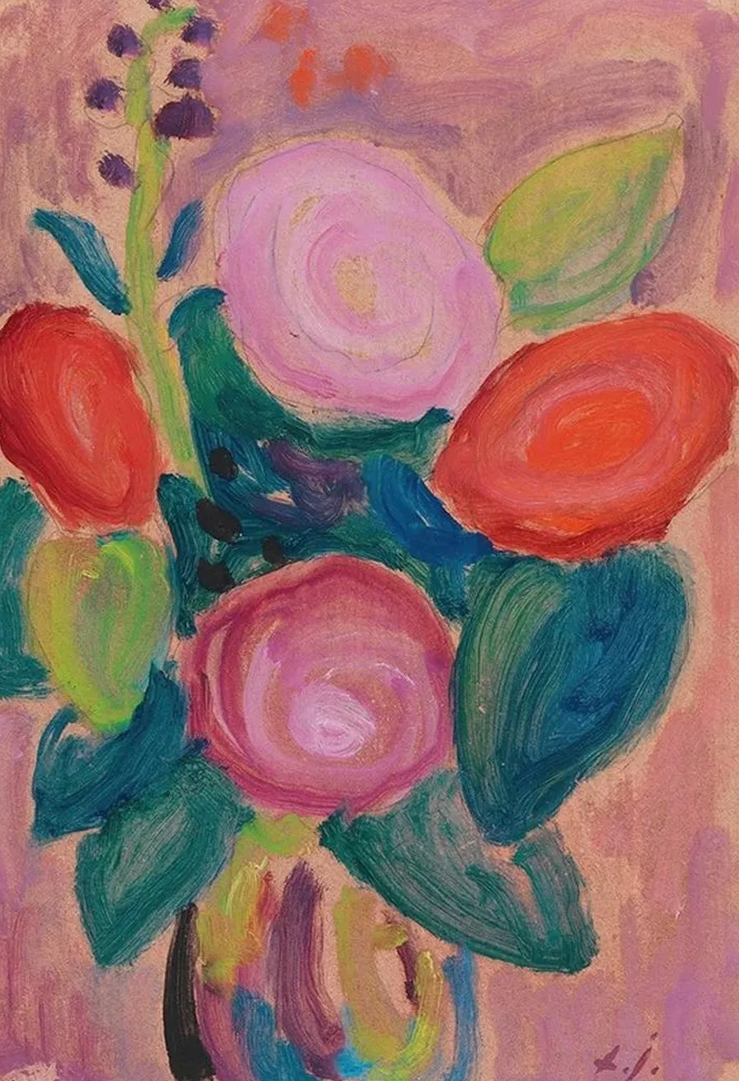 Blumenstrauss in Vase