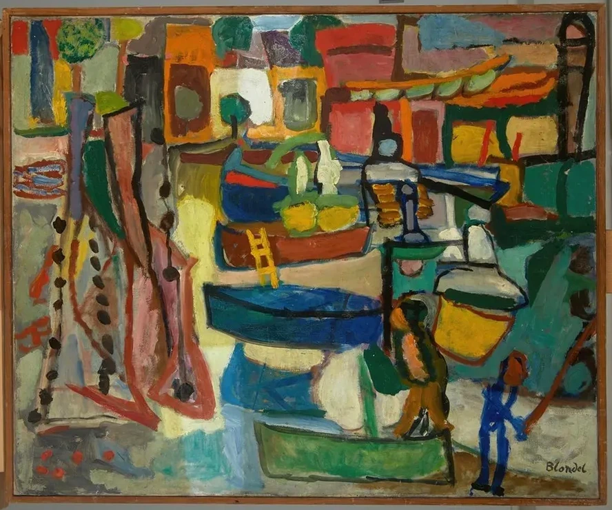 Boats at Collioure