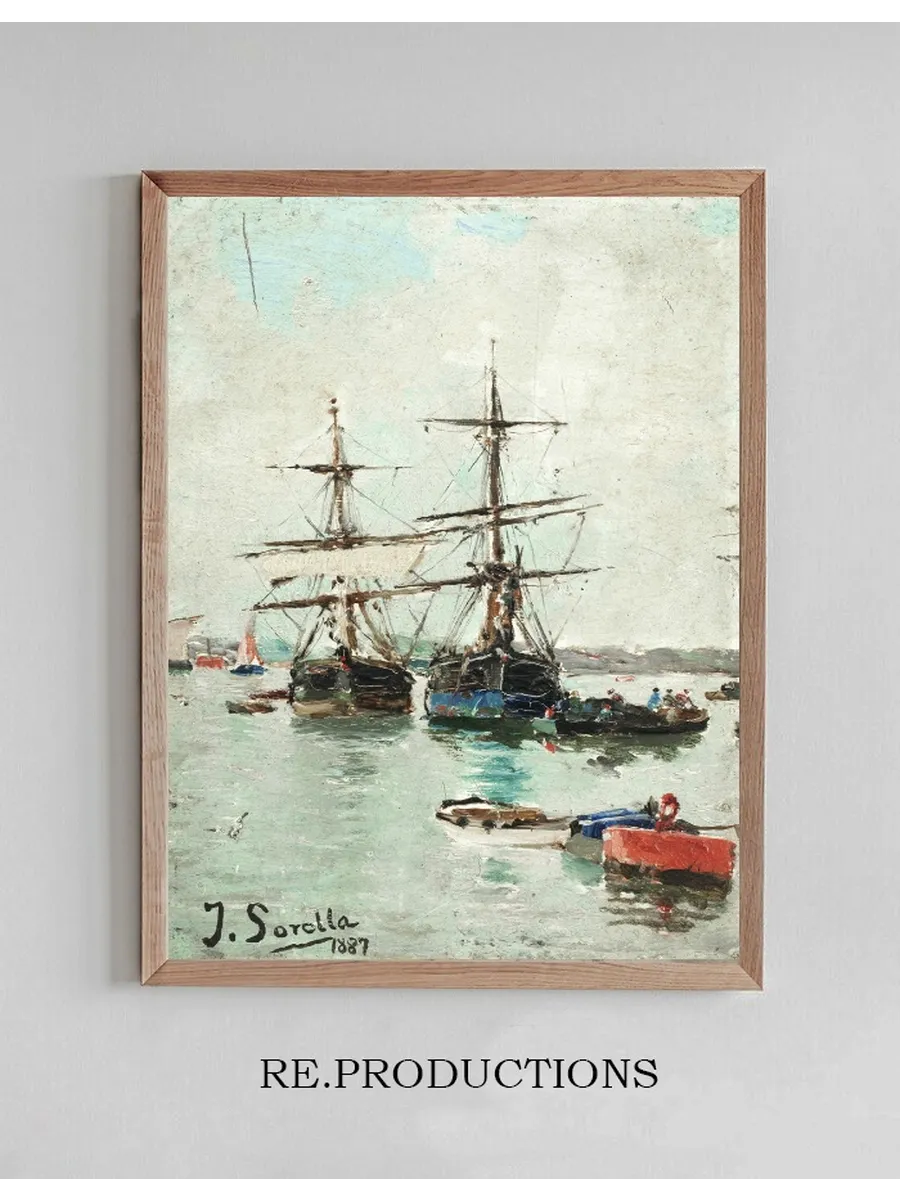 Boats in a Harbour