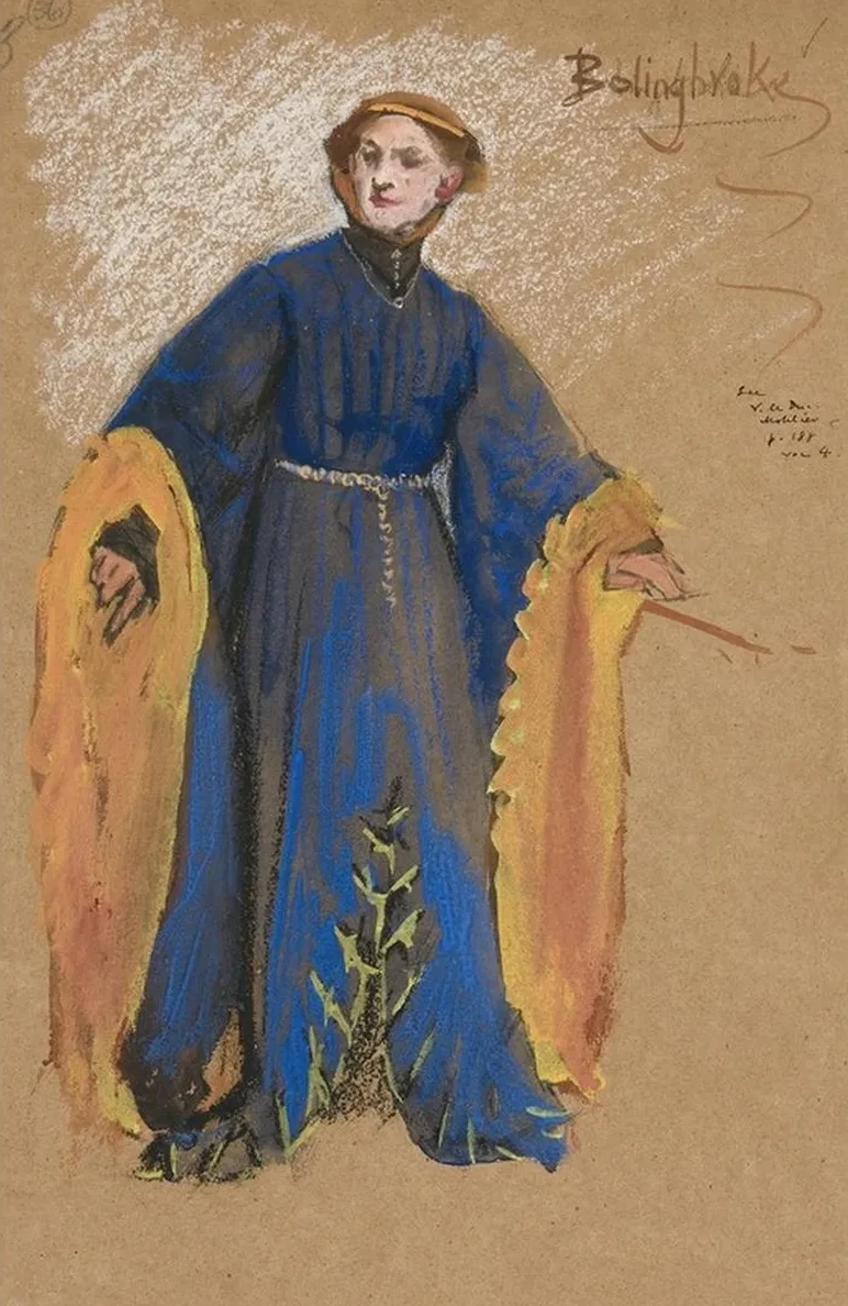 Bolingbroke, Costume Sketch for King Richard II