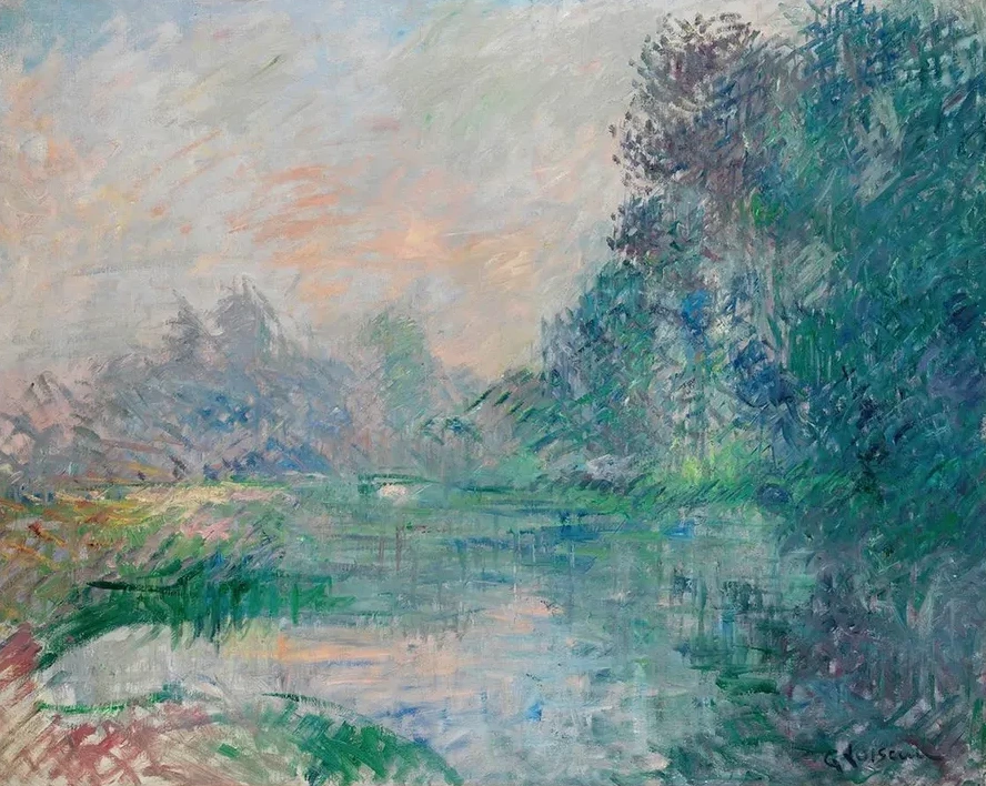 Bord de L Eure, Effet du Matin