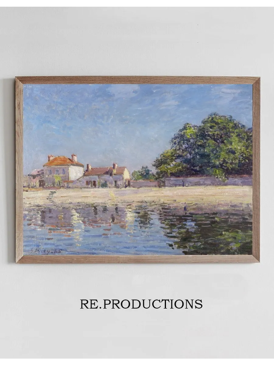 Bords du Loing, Saint - Mammes (The River Loing atSaint - Mammes)