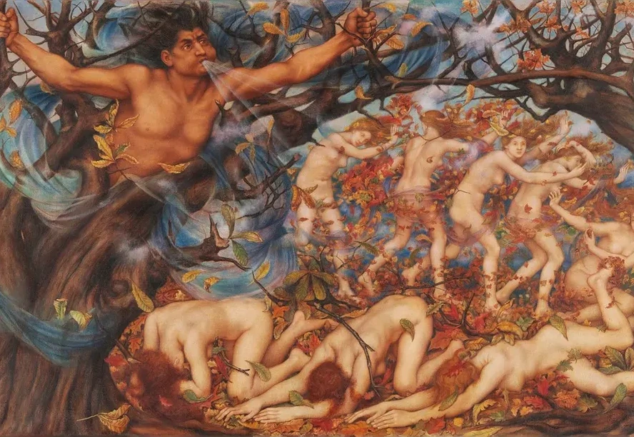 Boreas and the Fallen Leaves