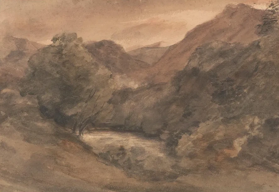 Borrowdale - Evening after a Fine Day, 1 October 1806