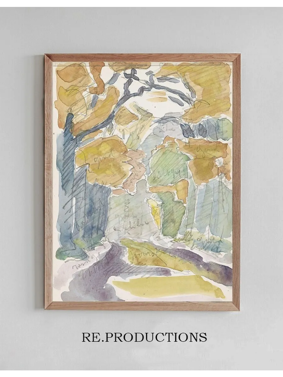 Bospad in de Herfst
