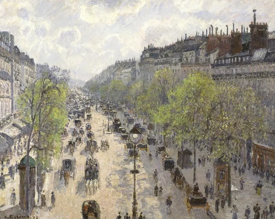 Boulevard Montmartre, Spring