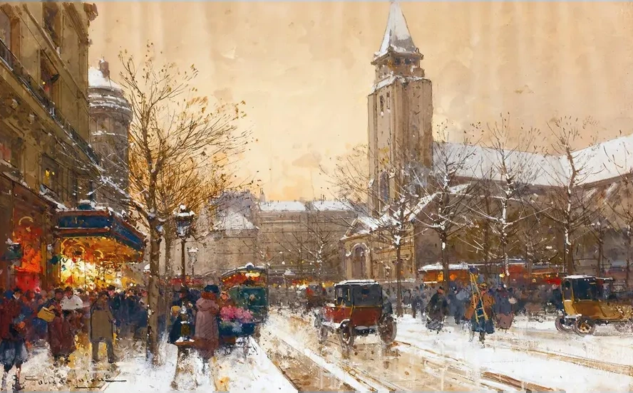 Boulevard Saint - Germain, Paris