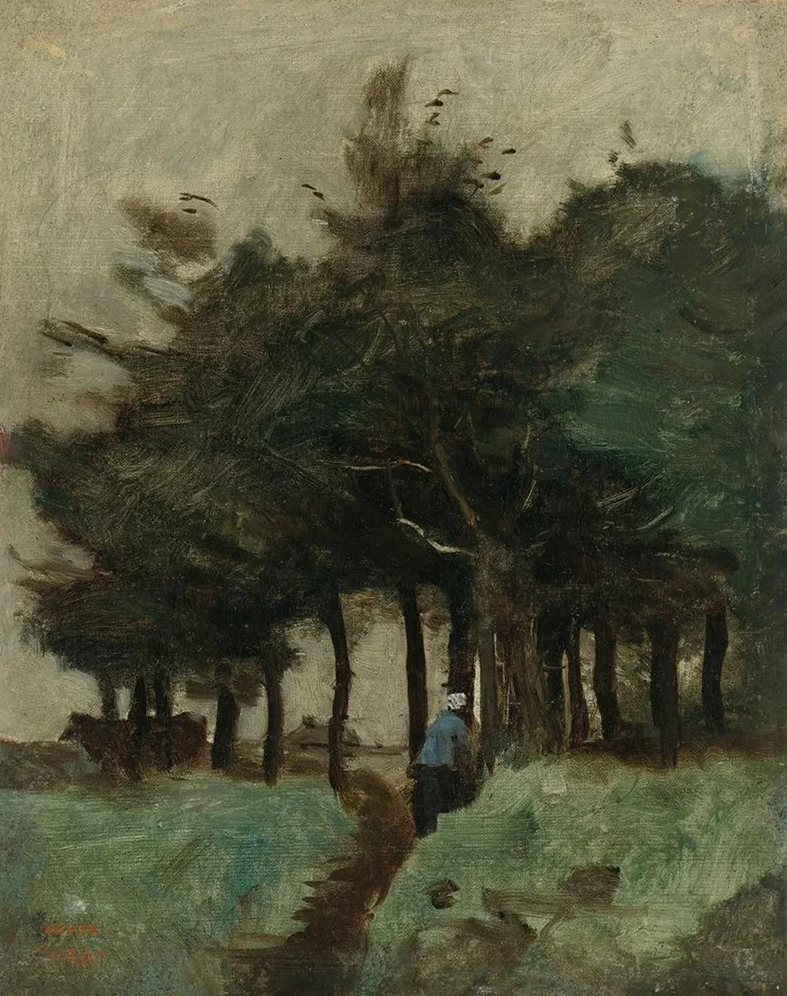 Boulogne - Sur - Mer, Sentier Creux Domin par Les Arbres