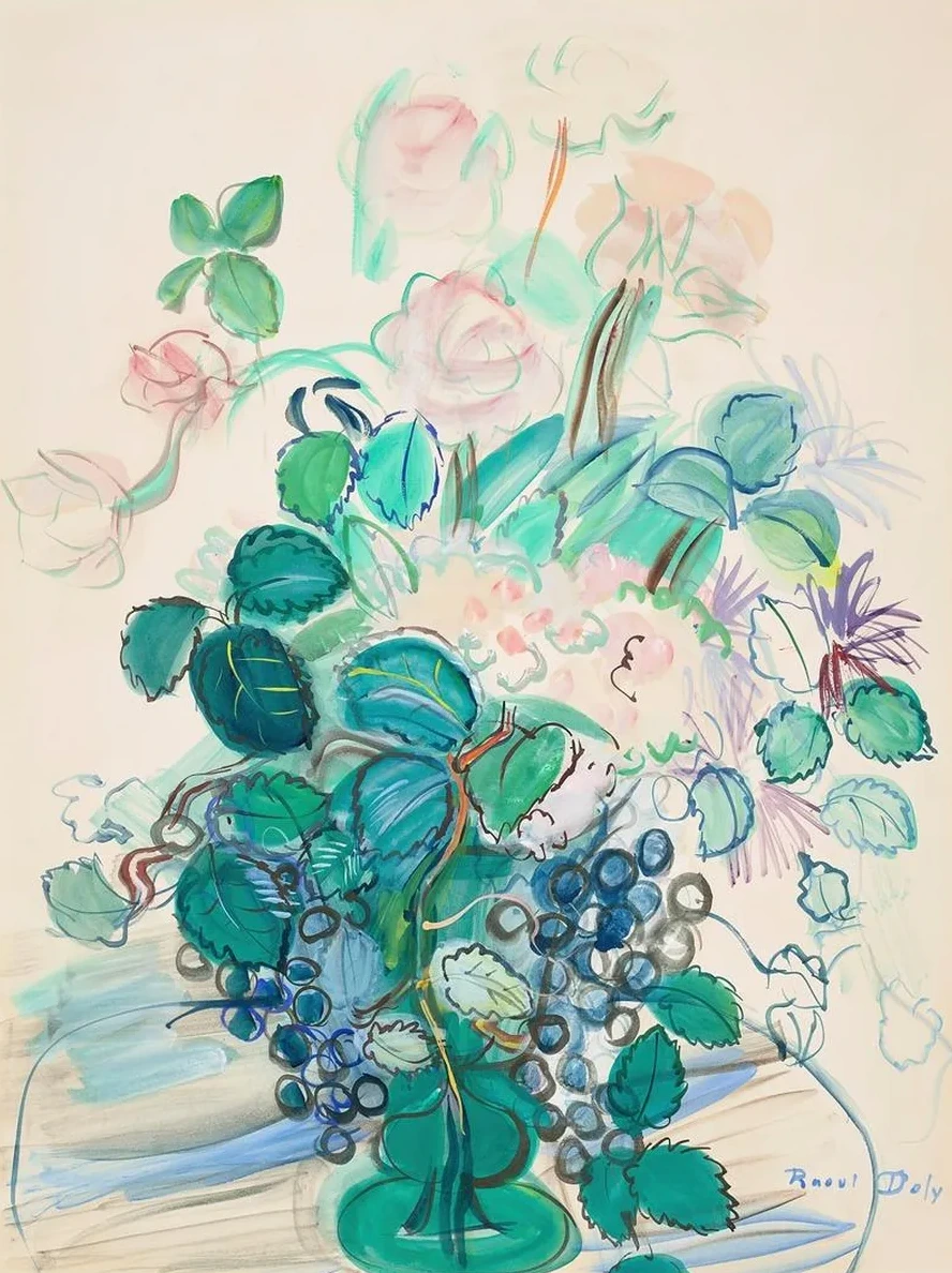 Bouquet la Grappe et Aux Roses