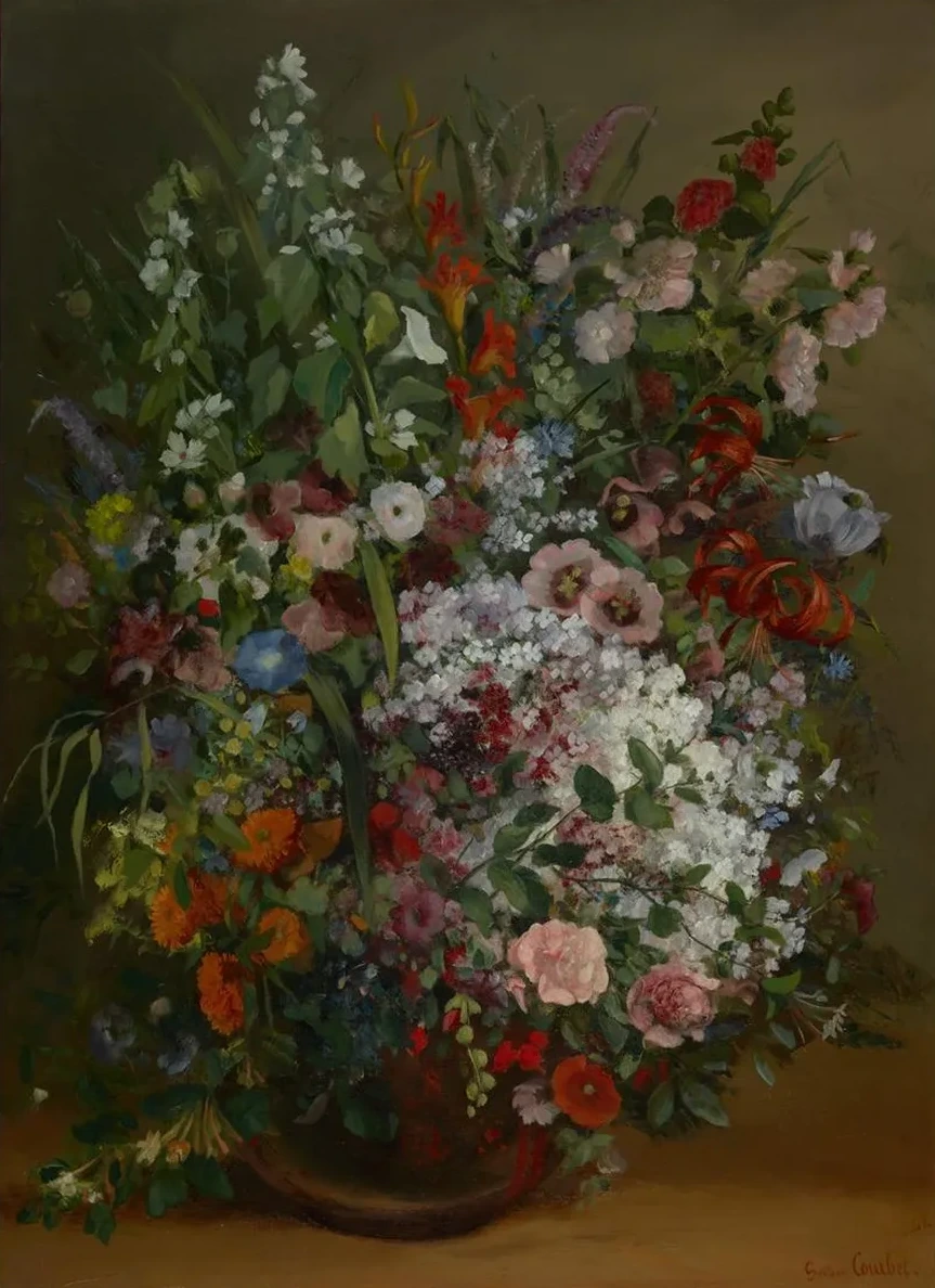 Bouquet of Flowers in a Vase