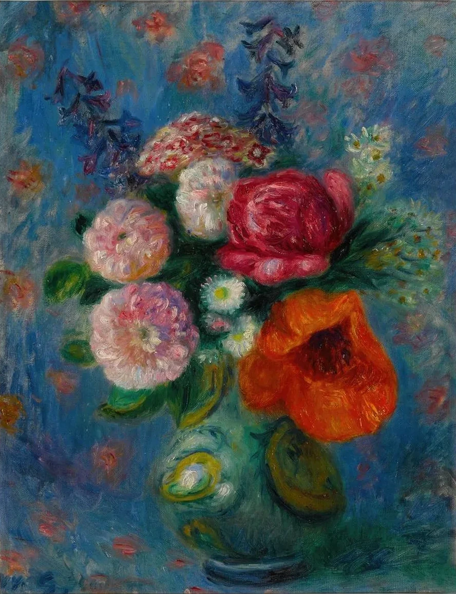Bouquet with Poppy