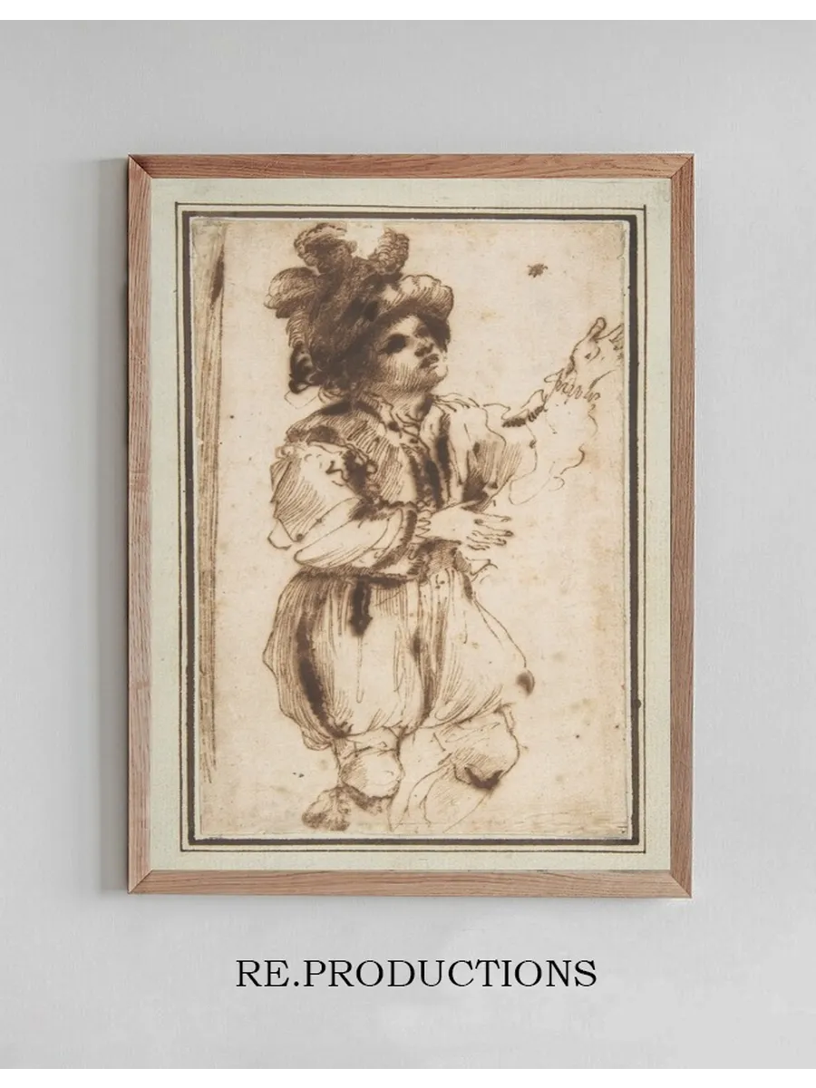 Boy Chasing a Butterfly