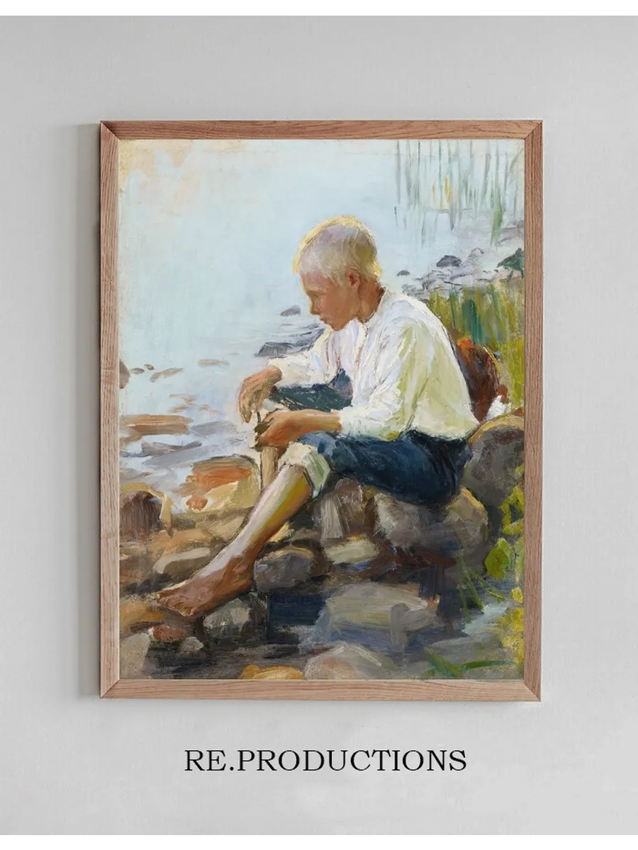 Boy On The Shore