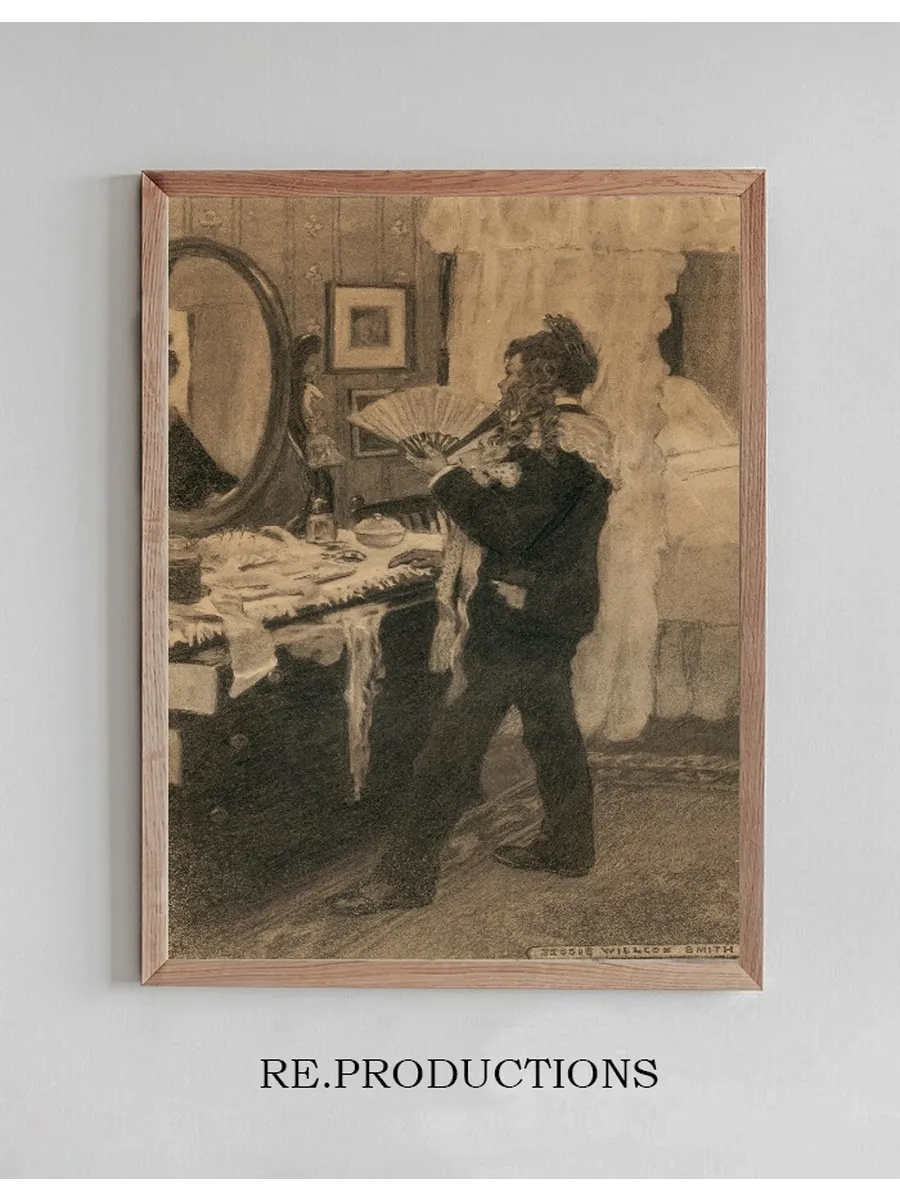 Boy Playing Dress - Up