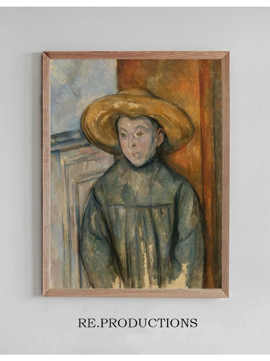 Boy With a Straw Hat