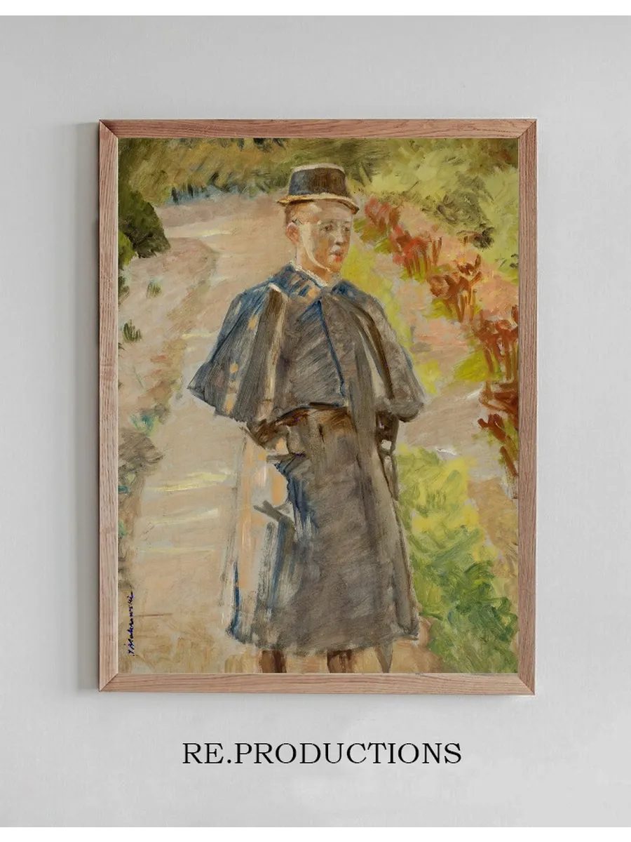 Boy in the Garden, Sketch (rafa, Artist's Son)
