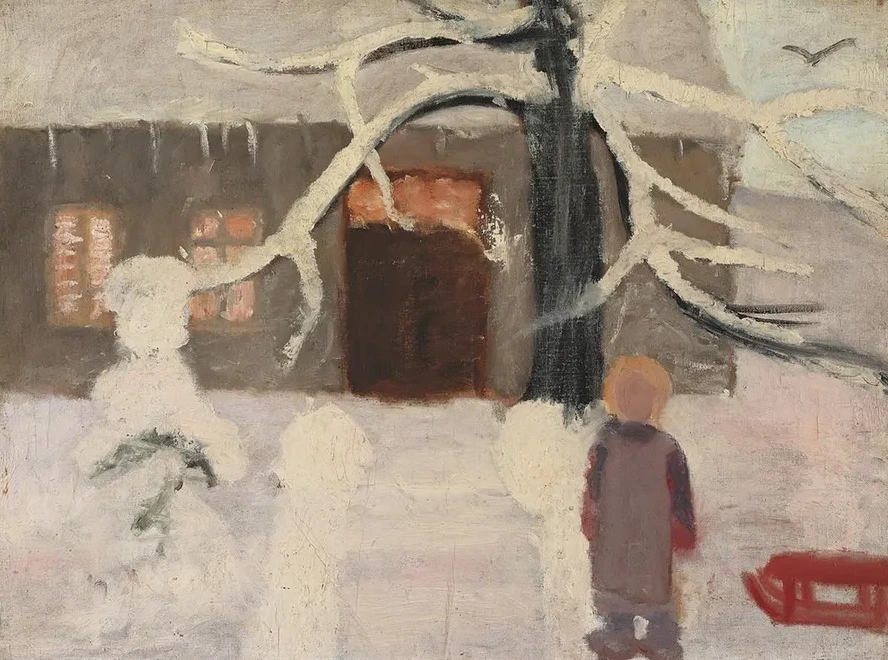 Boy in the Snow