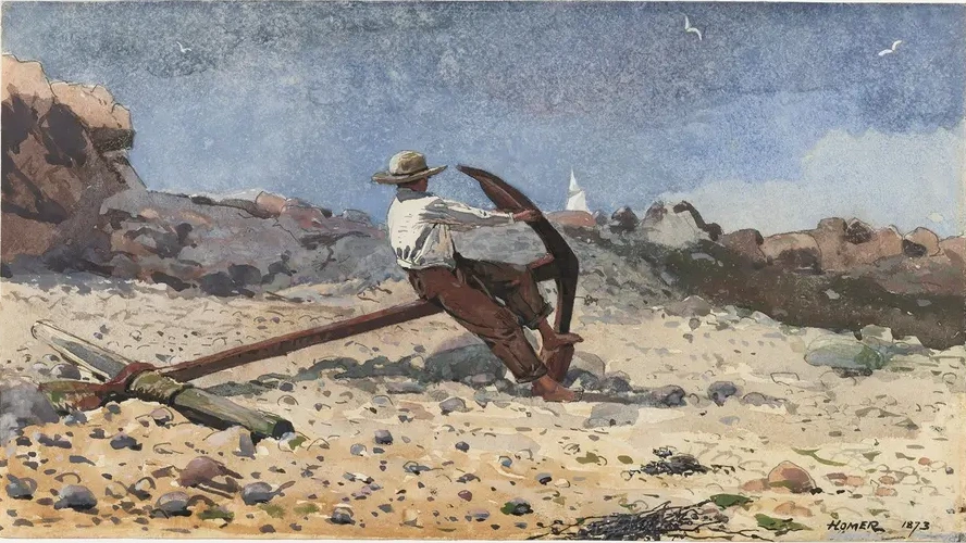 Boy with Anchor