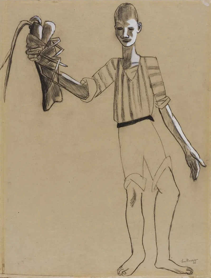 Boy with Lobster