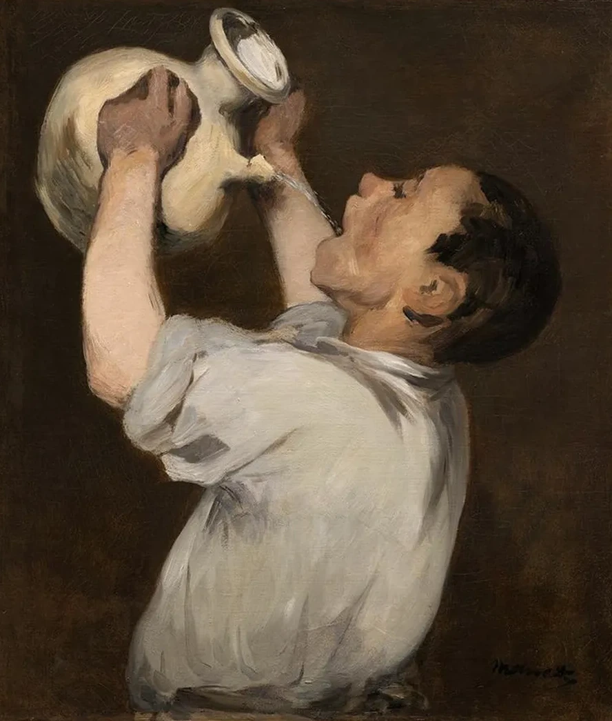 Boy with Pitcher (La R galade)