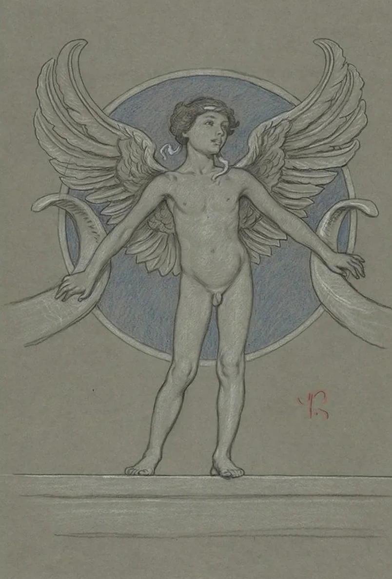 Boy with Wings +Cornucopia