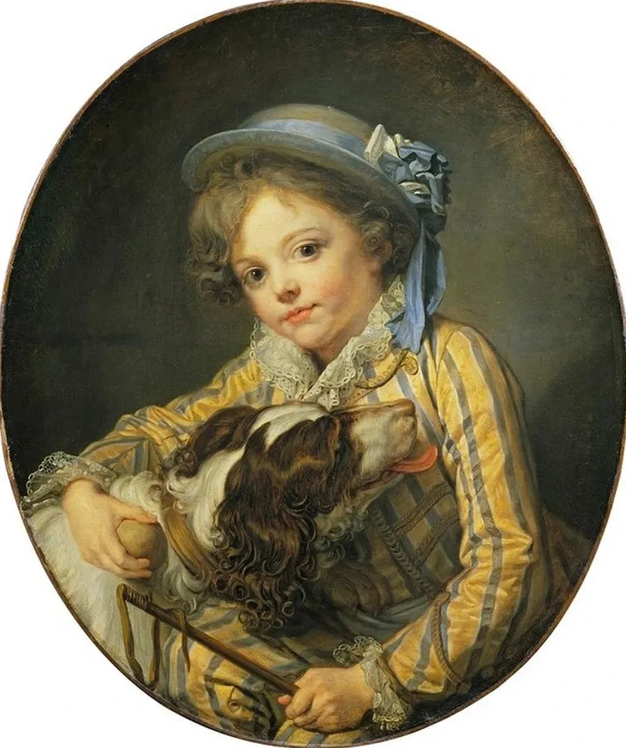 Boy with a Dog