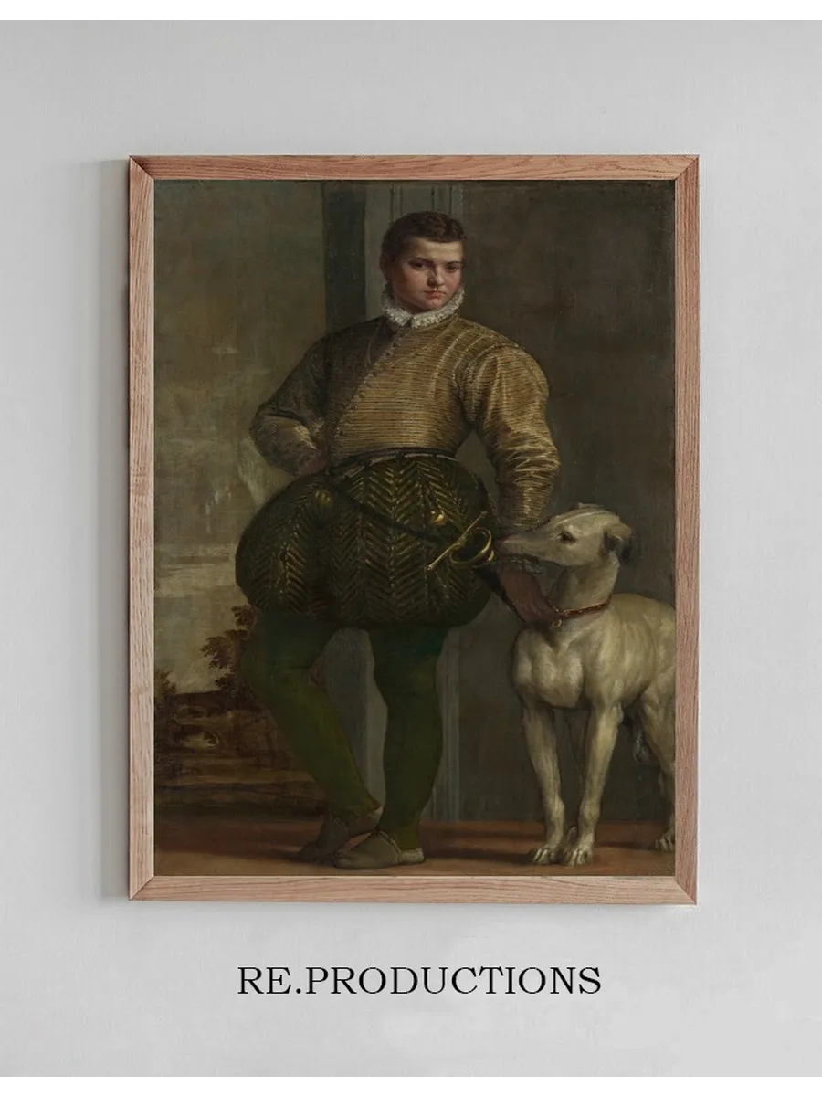 Boy with a Greyhound