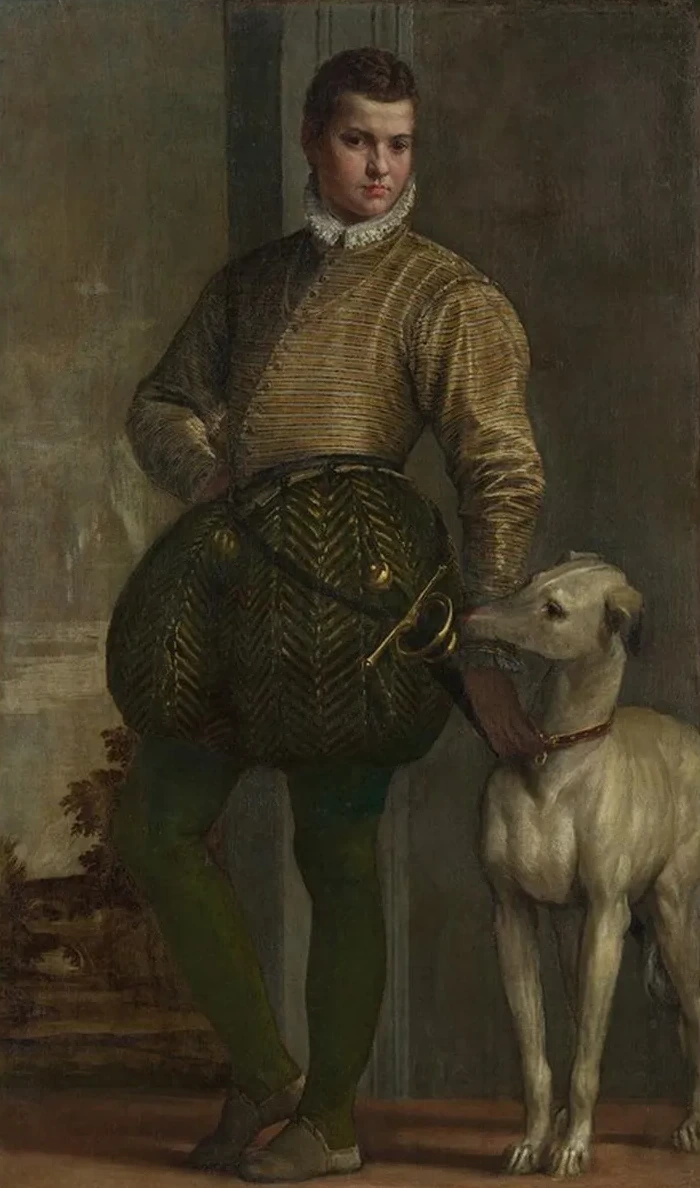 Boy with a Greyhound