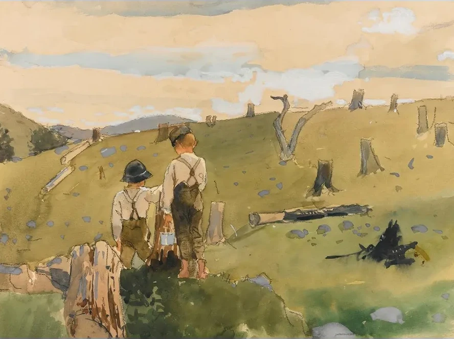 Boys On A Hillside