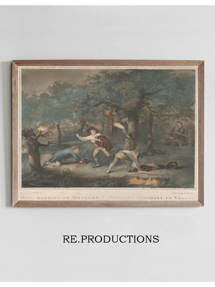 Boys Robbing an Orchard