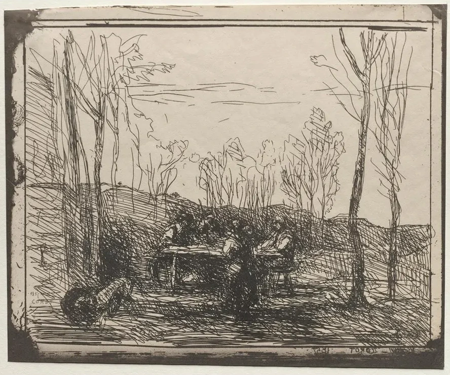 Breakfast in a Glade