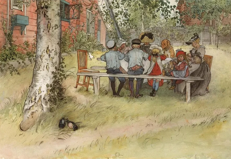 Breakfast Under the Big Birch