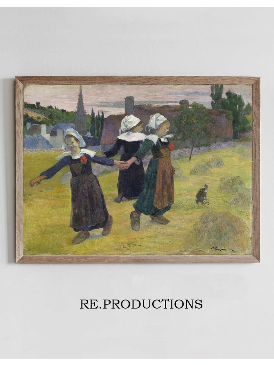 Breton Girls Dancing,Pont - Aven