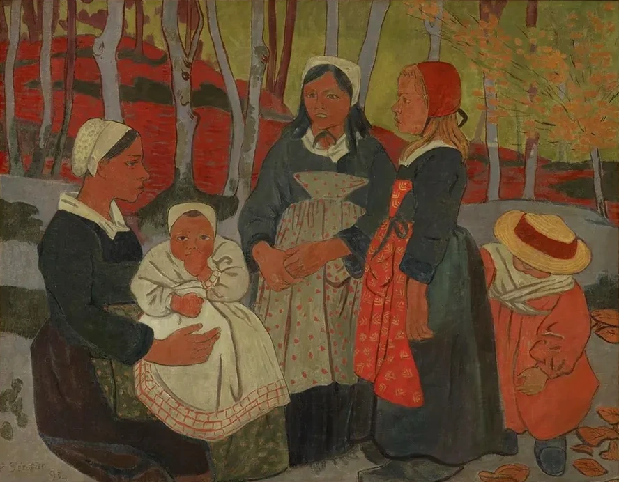Bretons in the Forest of Huelgoat