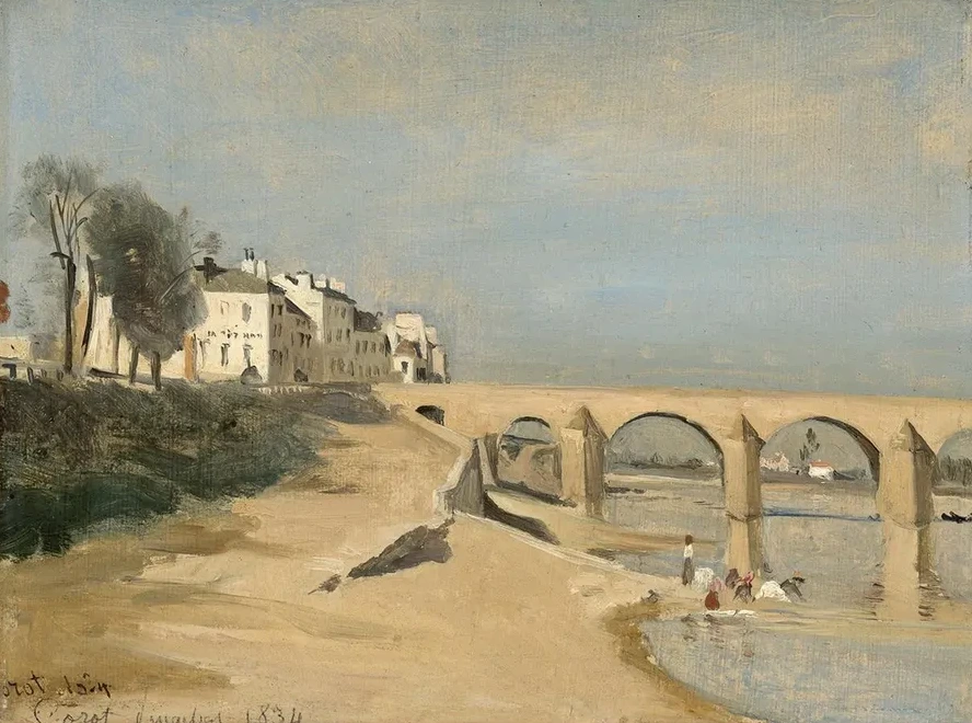 Bridge on the Sa ne River at M con