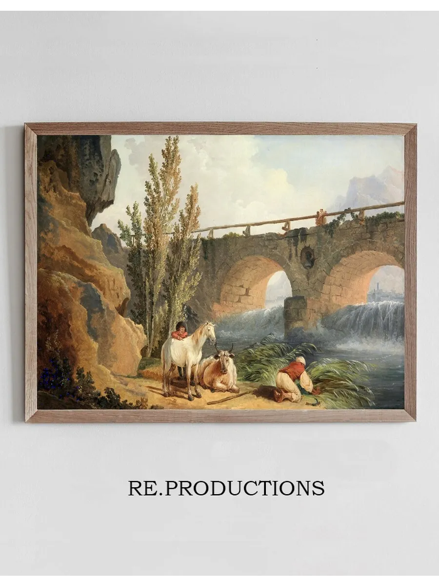 Bridge Over a Cascade