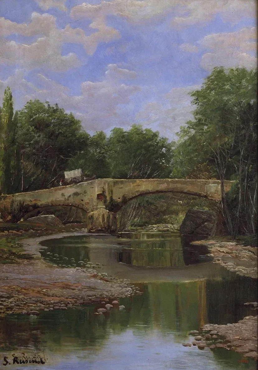 Bridge Over a River