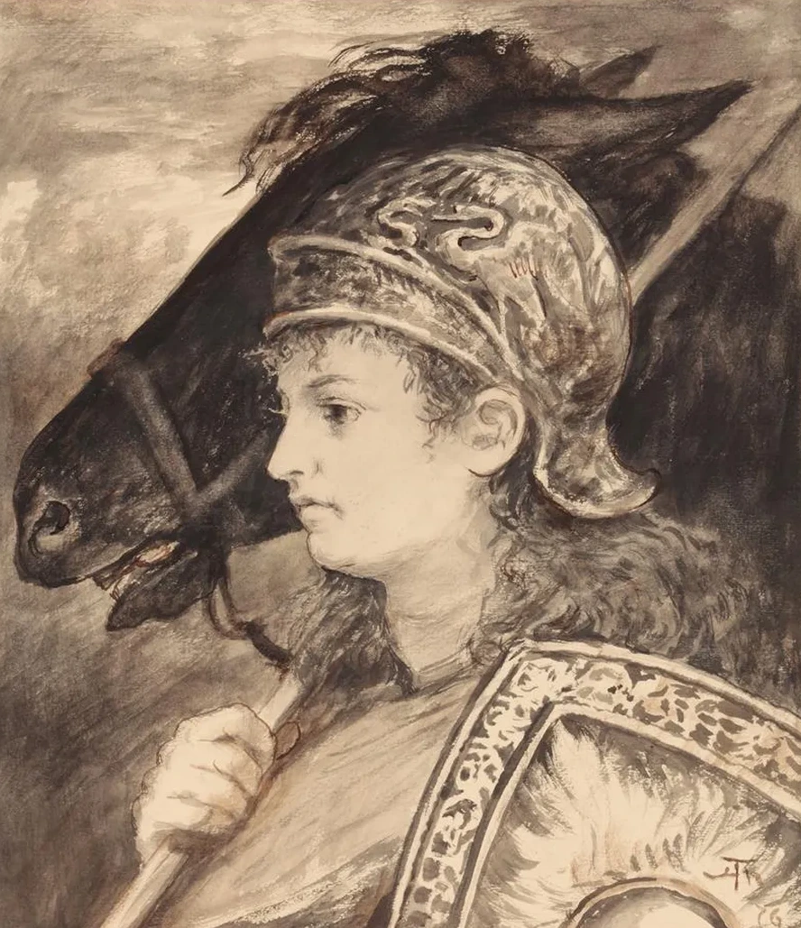 Brunhilda with Grane