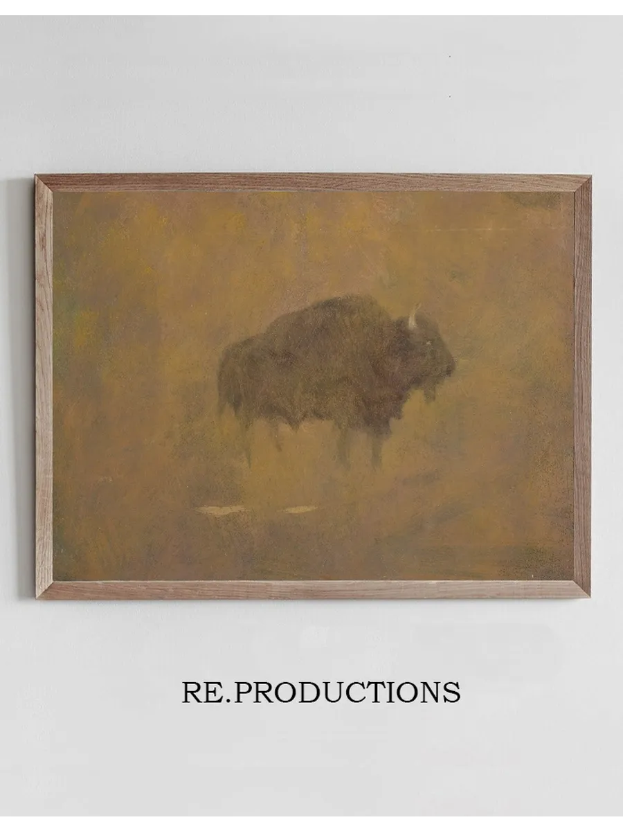 Buffalo in a Sandstorm