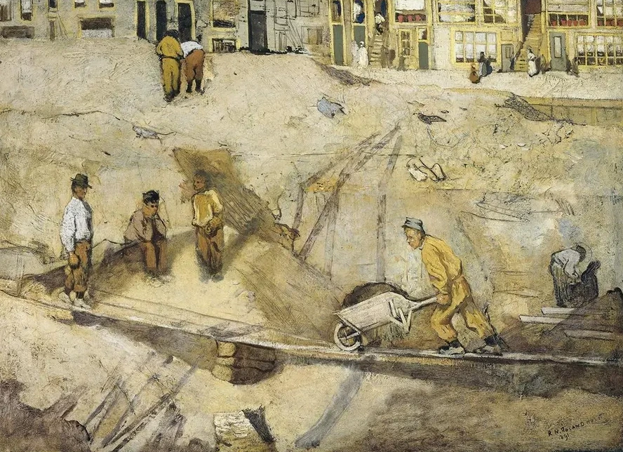 Building Site in Amsterdam