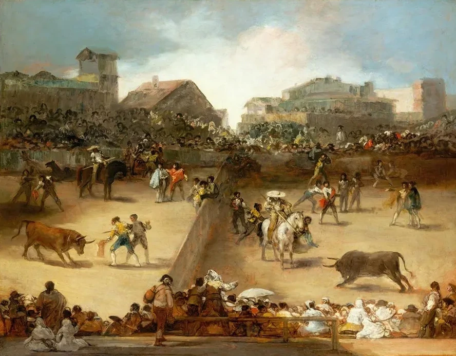 Bullfight in a Divided Ring