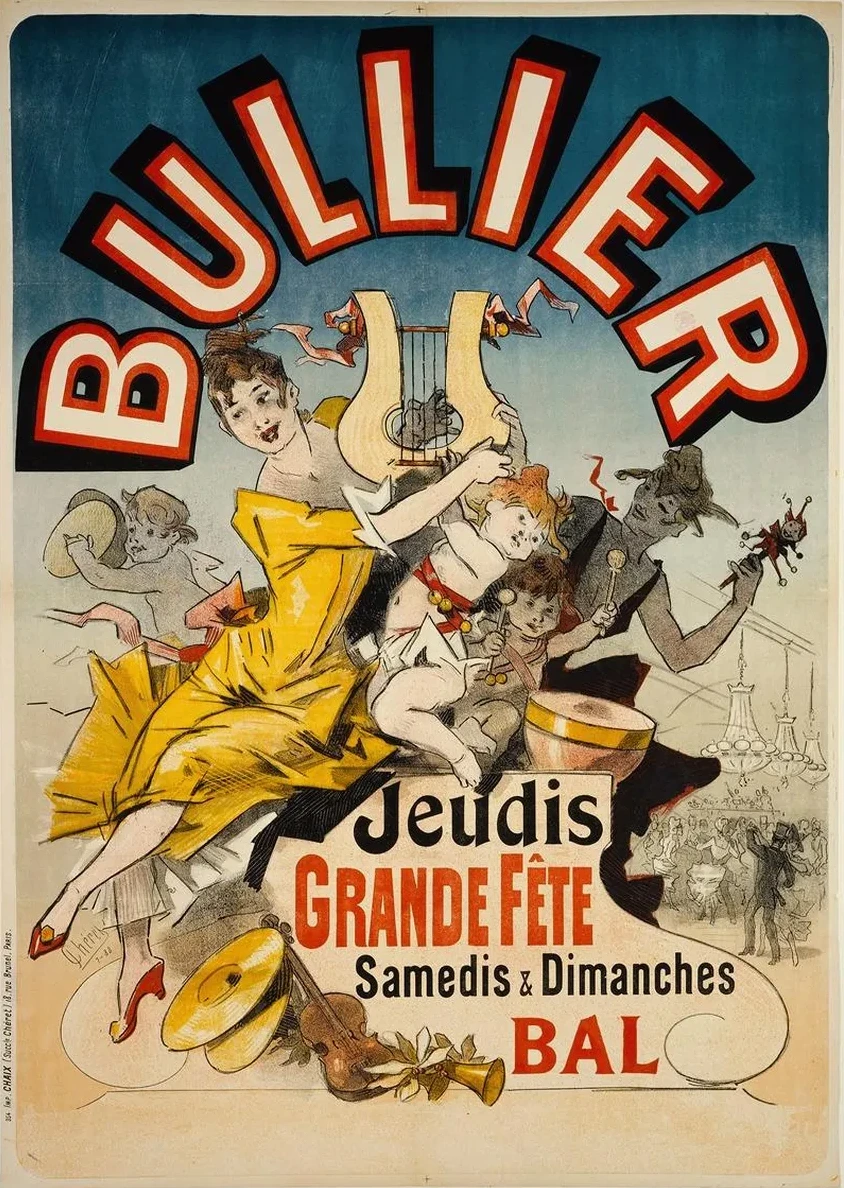Bullier Jeudis Grande Fete Samedis And Dimanches Bal