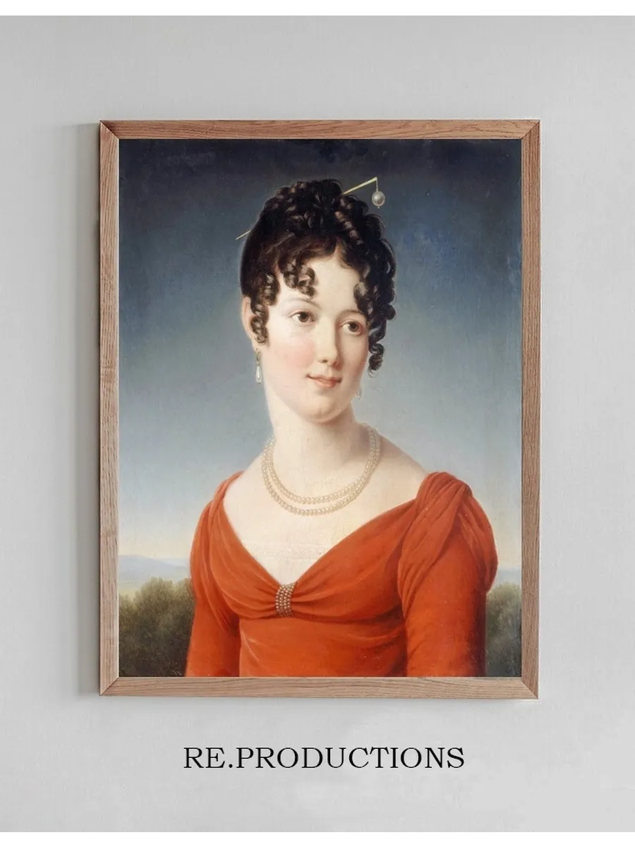 Bust Portrait Of Alexandrine - Anne De La Pallu, Marquise De Flers (1786 - 1832)