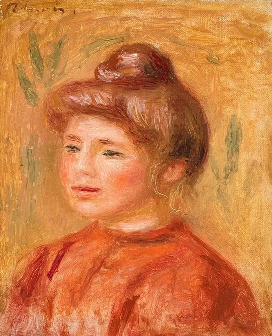 Bust of Woman in Red (buste de Femme En Rouge)