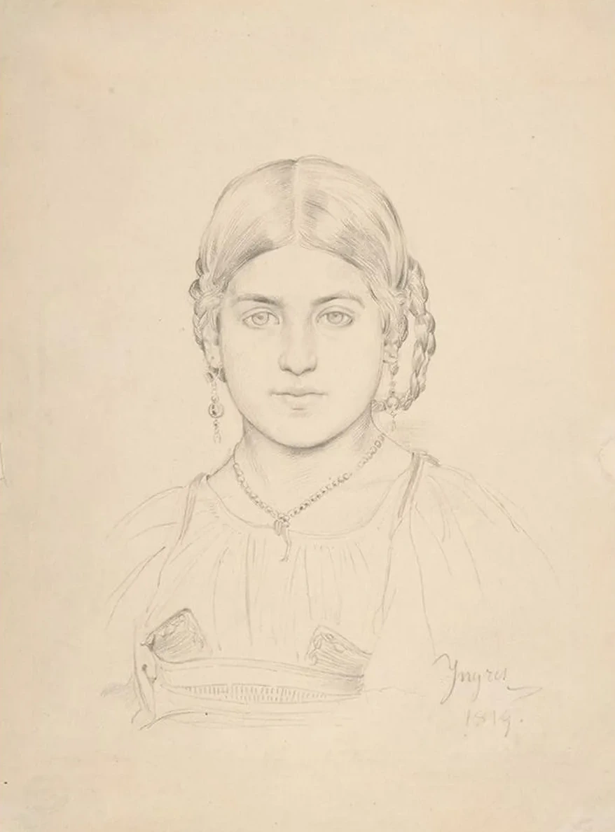 Bust of a Gypsy Girl