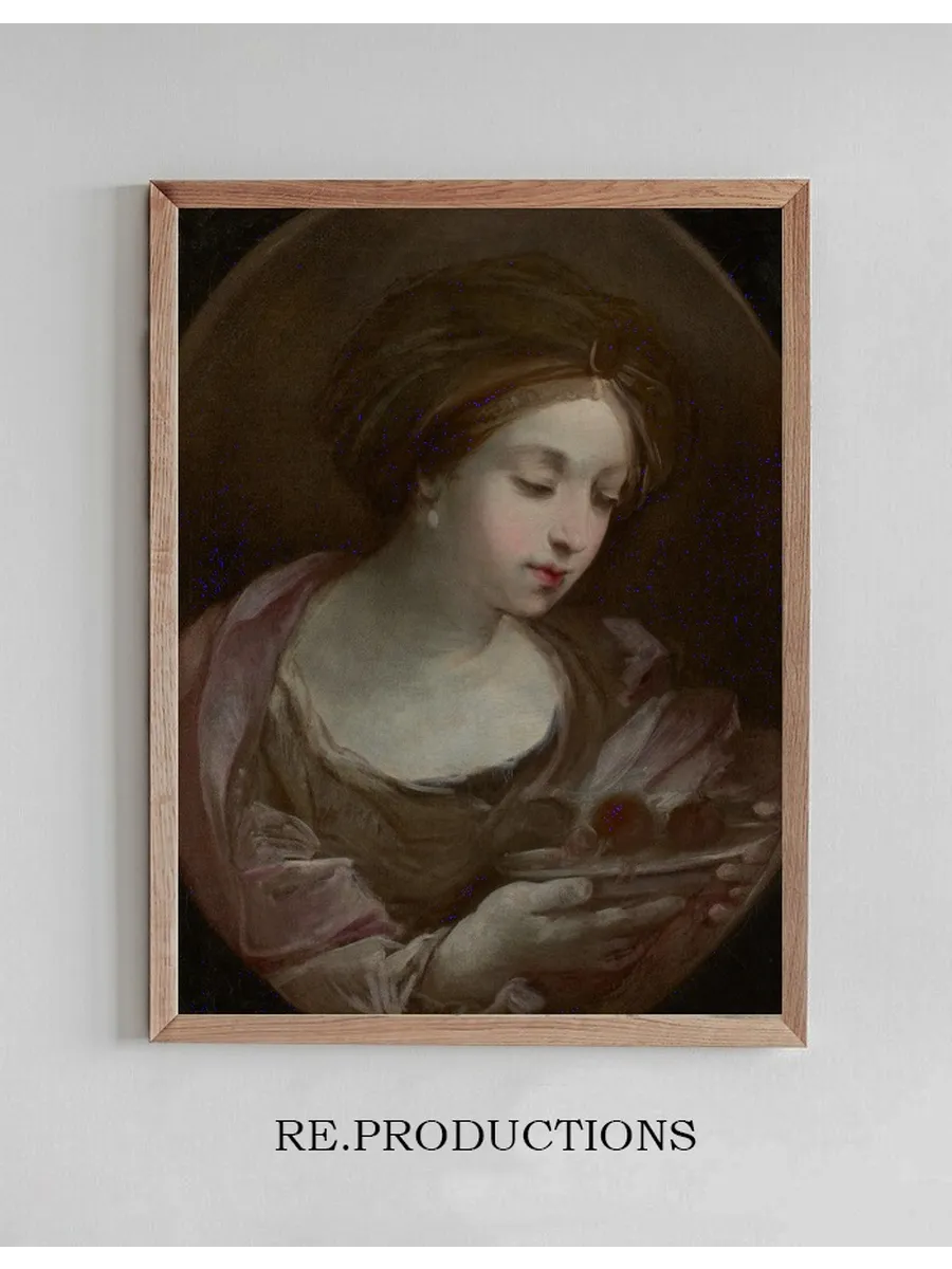 Bust of a Woman Wearing a Turban
