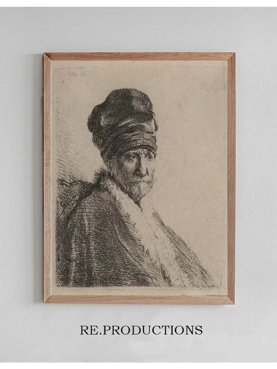 Bust of a Man Wearing a High Cap, the Artist's Father